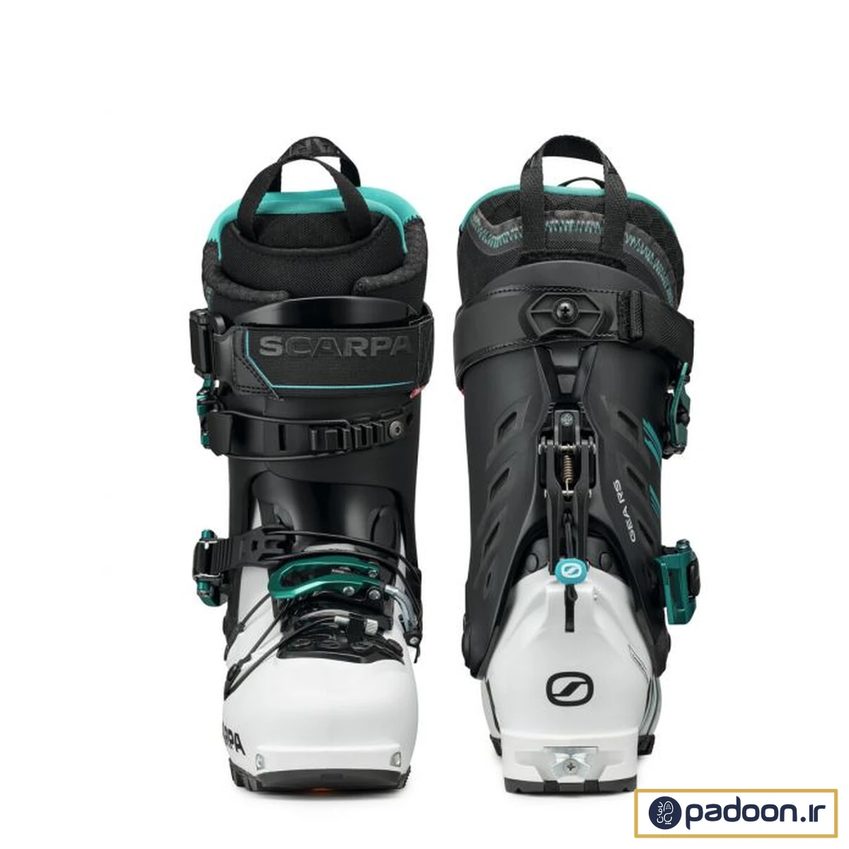 کفش اسکارپا GEA RS WHITE-BLACK- EMERALD SC-12056-502 - Image 4