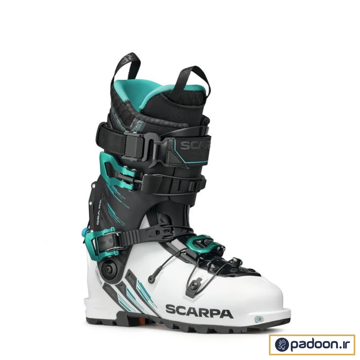 کفش اسکارپا GEA RS WHITE-BLACK- EMERALD SC-12056-502