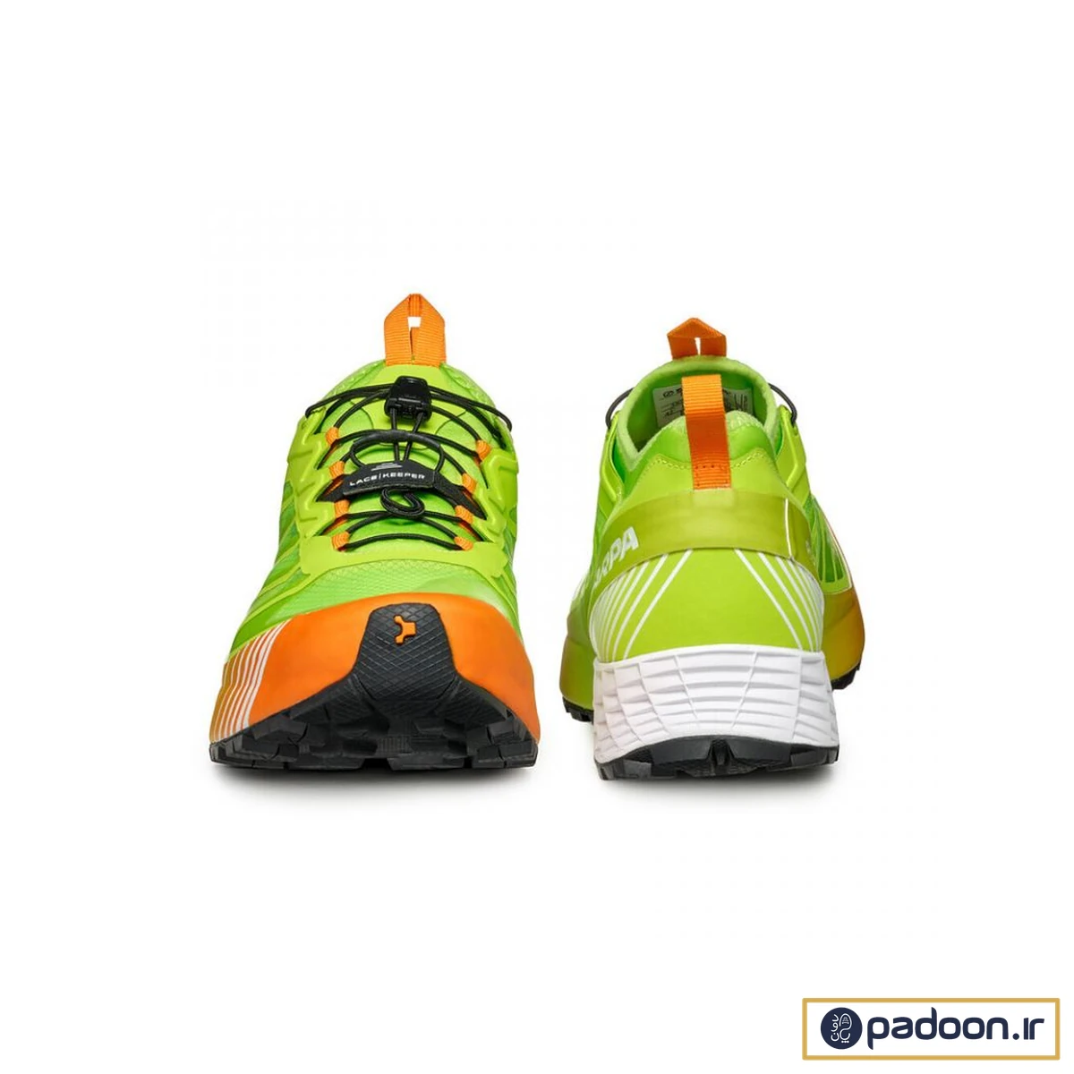 کفش اسکارپا RIBELLE RUN NEON GREEN-ORANGE ARSF SPEED FORCE SC-33071-351 - Image 3