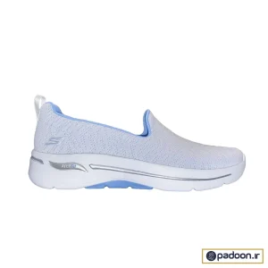 كفش زنانه اسکیچرز GO WALK Arch Fit - Ocean Reef 124881_WLB اصل