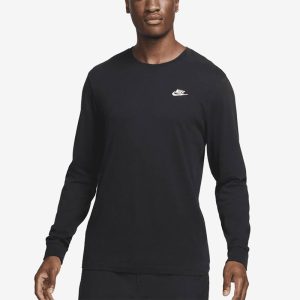 تیشرت آستین بلند مردانه نایکی مدل Sportswear Club
