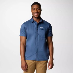 پیراهن مردانه کلمبیا مدل landroamer Twill ss